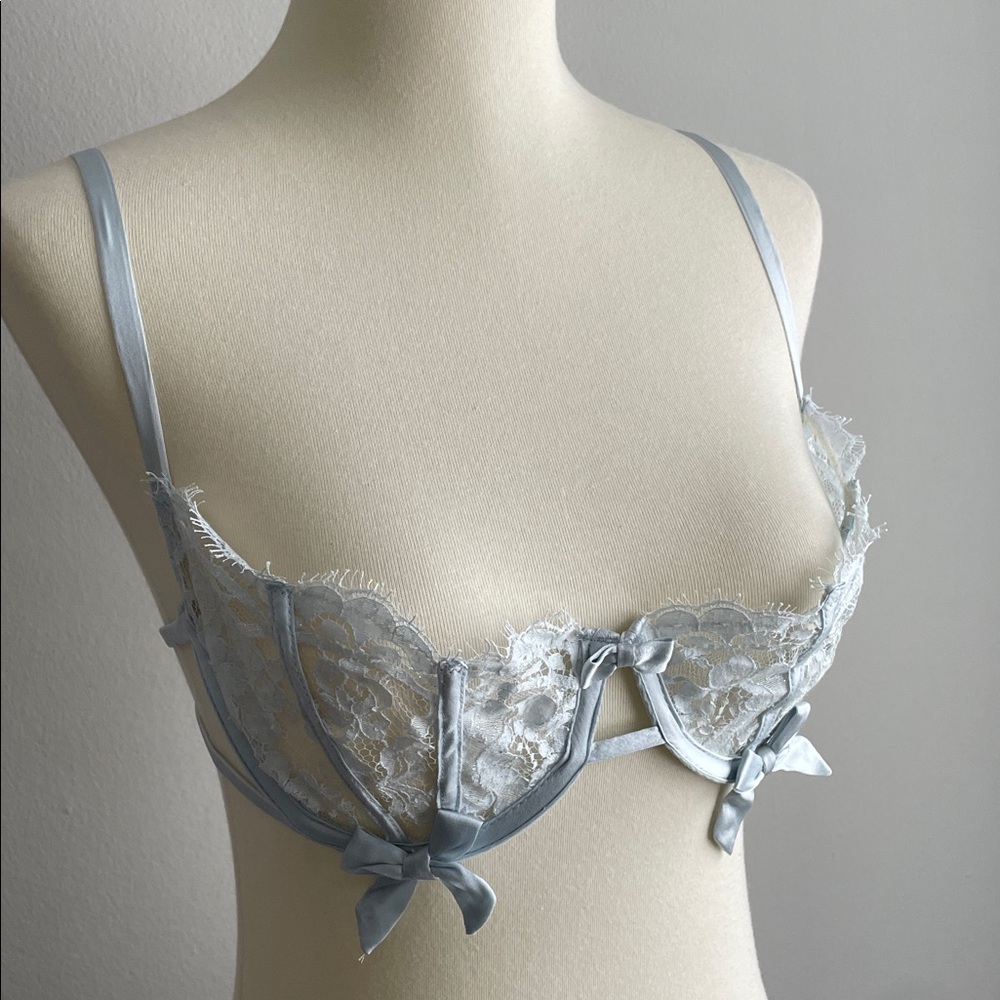 New Victoria Secret designer collection bra blue 34C